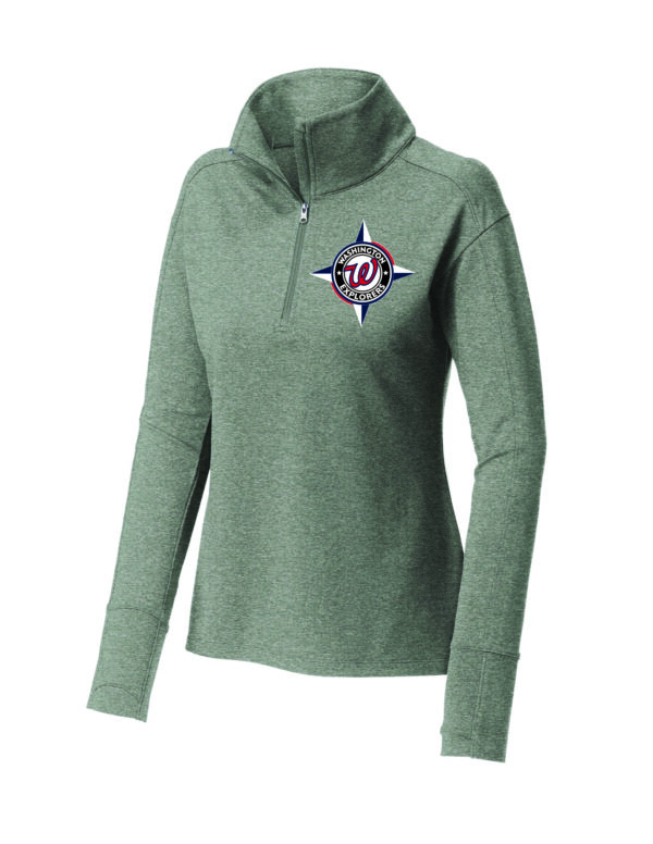 Sport-Tek ® Ladies Sport-Wick ® Flex Fleece 1/4-Zip - Compass