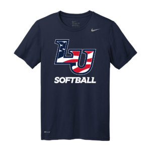 Liberty Softball Nike Legend Tee American Flag Design