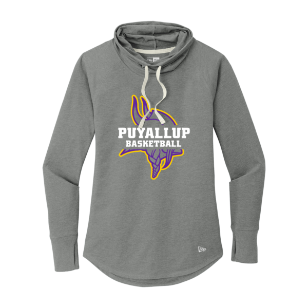 Puyallup New Era ® Ladies Sueded Cotton Blend Cowl Tee - VIKING - Image 2