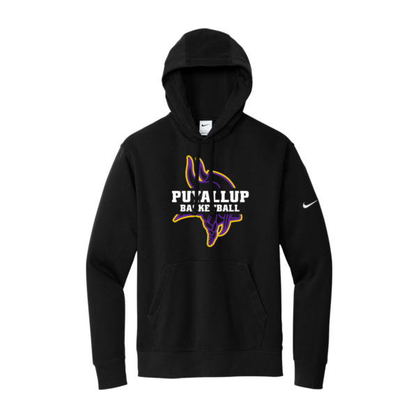 Puyallup Nike Club Fleece Sleeve Swoosh Pullover Hoodie - VIKING