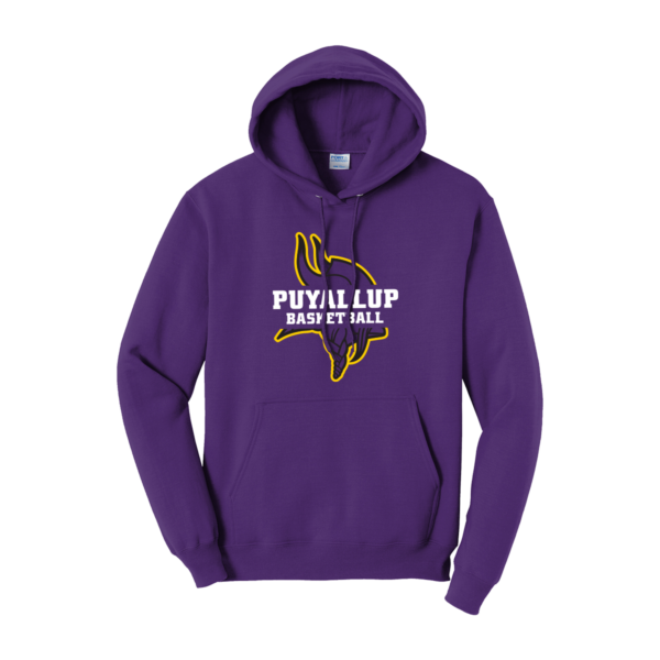 Puyallup Port & Company® Core Fleece Pullover Hooded Sweatshirt - VIKING - Image 3