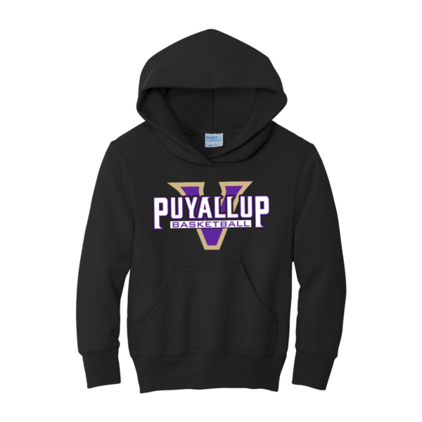 Puyallup Port & Company® Youth Core Fleece Pullover Hooded Sweatshirt - PUYALLUP - Image 3