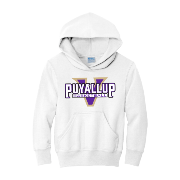 Puyallup Port & Company® Youth Core Fleece Pullover Hooded Sweatshirt - PUYALLUP
