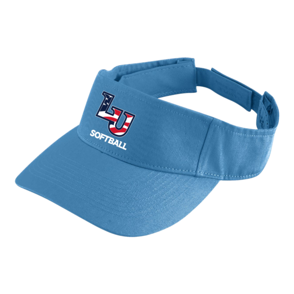 Liberty Softball SPORT TWILL VISOR American Flag Design