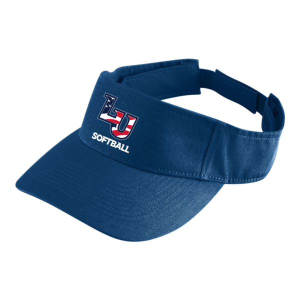 Liberty Softball SPORT TWILL VISOR American Flag Design - Image 3