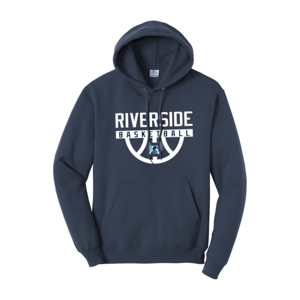 Auburn Riverside Port & Company® Core Fleece Pullover Hooded Sweatshirt - Image 3