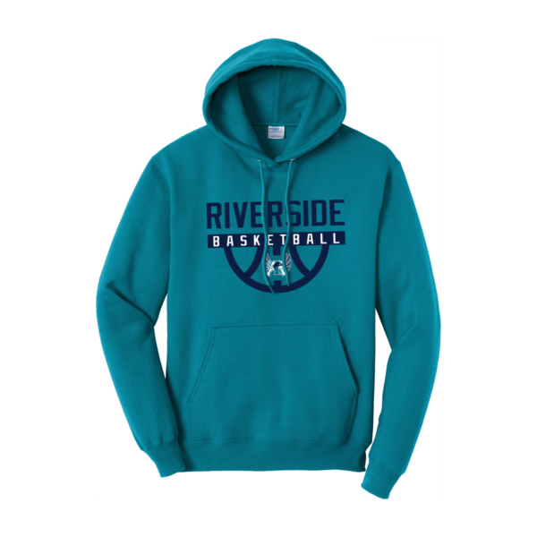 Auburn Riverside Port & Company® Core Fleece Pullover Hooded Sweatshirt