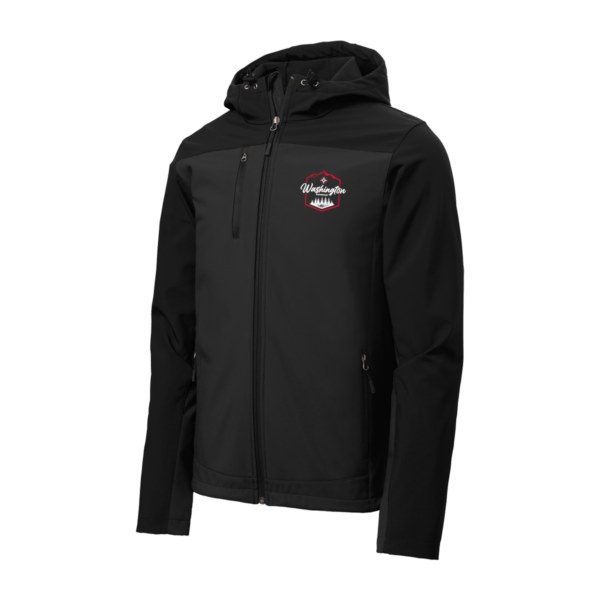 "Washington" Port Authority® Hooded Core Soft Shell Jacket