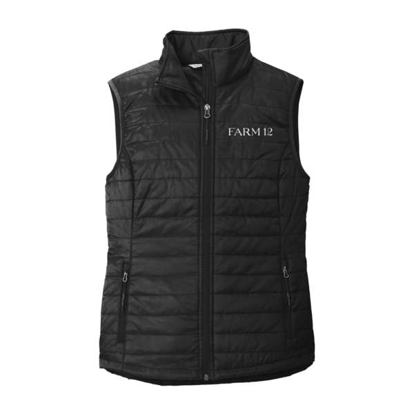 Farm 12 Leadership Port Authority® Ladies Packable Puffy Vest