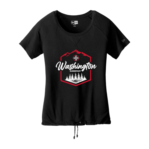 "Washington" New Era ® Ladies Tri-Blend Performance Cinch Tee