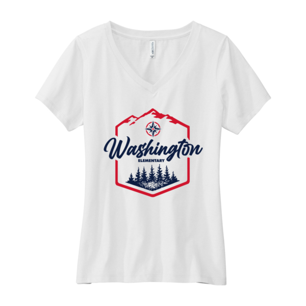"Washington" Volunteer Knitwear™ Women’s Daily V-Neck Tee