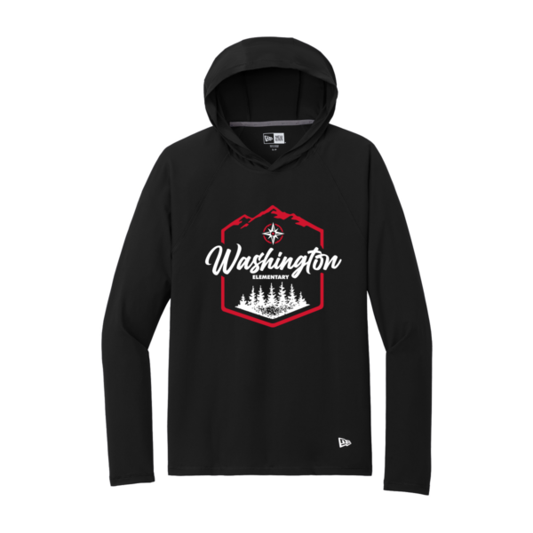 "Washington" New Era® Power Long Sleeve Hoodie - Image 2