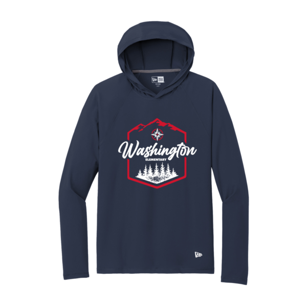 "Washington" New Era® Power Long Sleeve Hoodie