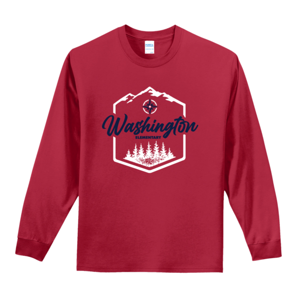 "Washington" Port & Company® Long Sleeve Essential Tee