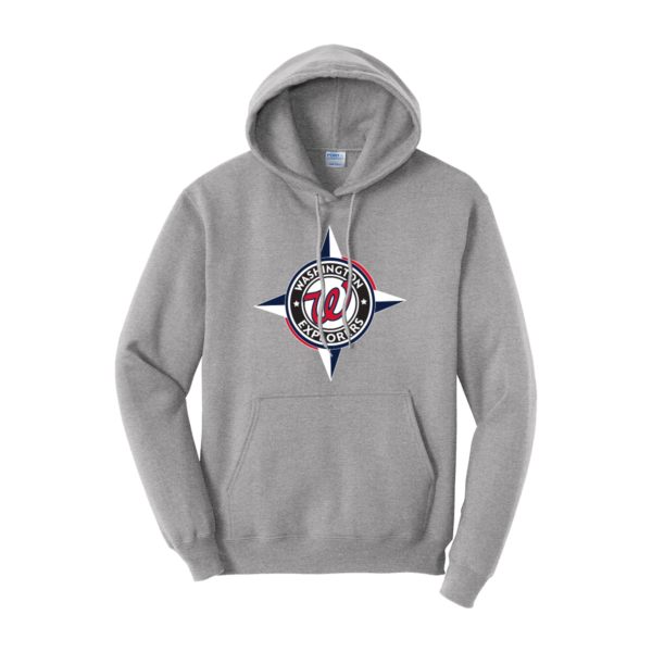 "Washington" Port & Company® Core Fleece Pullover Hooded Sweatshirt - Image 2