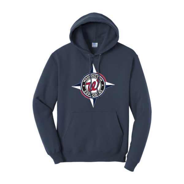 "Washington" Port & Company® Core Fleece Pullover Hooded Sweatshirt - Image 3