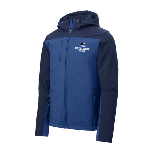 "Hazelwood" Port Authority® Hooded Core Soft Shell Jacket - Image 2