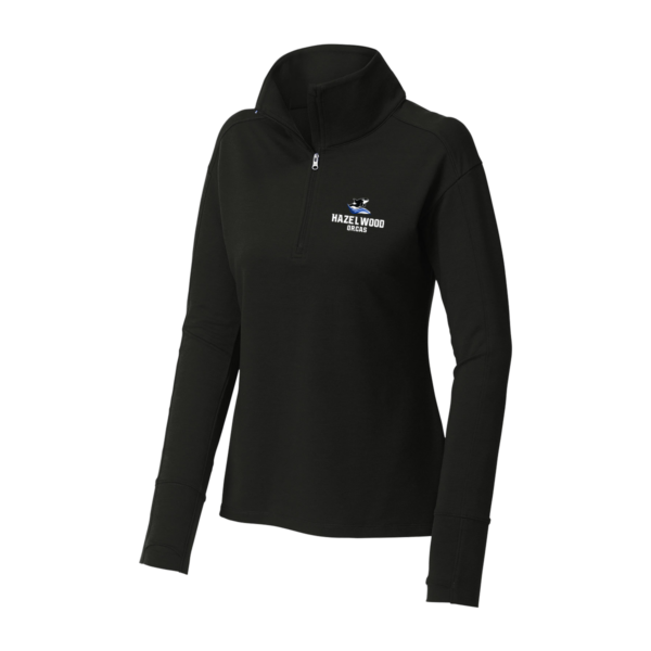 "Hazelwood" Sport-Tek ® Ladies Sport-Wick ® Flex Fleece 1/4-Zip - Image 2