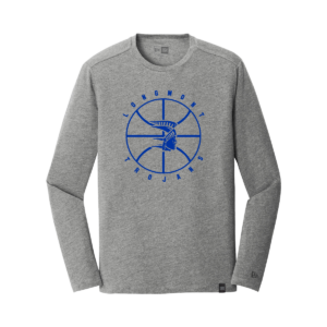 "Longmont" New Era® Heritage Blend Long Sleeve Crew Tee