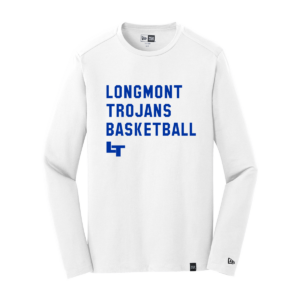 "Longmont" New Era® Heritage Blend Long Sleeve Crew Tee