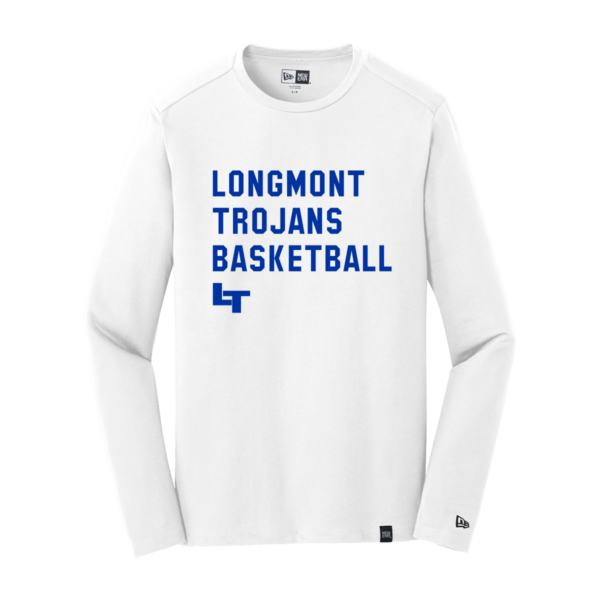 "Longmont" New Era® Heritage Blend Long Sleeve Crew Tee