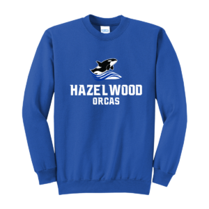 "Hazelwood" Port & Company® Core Fleece Crewneck Sweatshirt