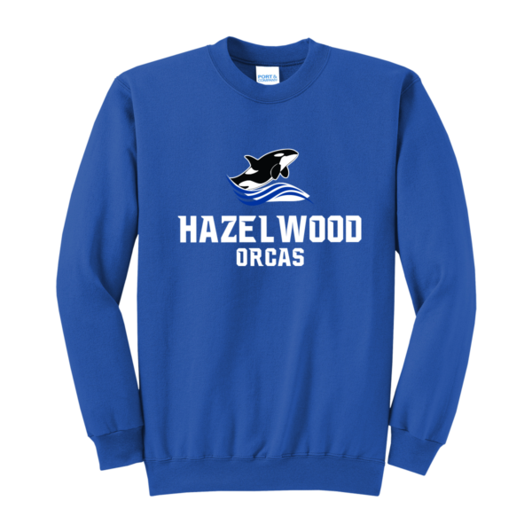 "Hazelwood" Port & Company® Core Fleece Crewneck Sweatshirt