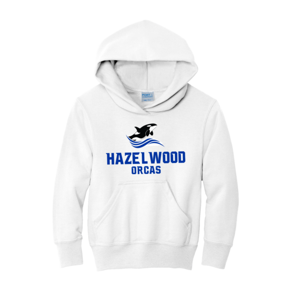 "Hazelwood" Port & Company® Youth Core Fleece Pullover Hooded Sweatshirt - Image 3