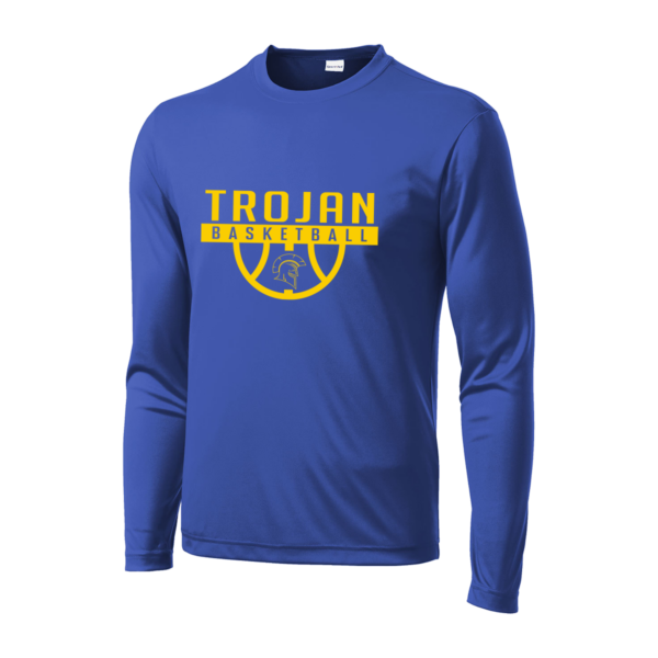 Fife Boys Basketball Sport-Tek® Long Sleeve PosiCharge® Competitor™ Tee - Image 2