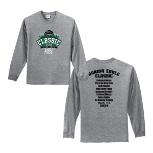 "Junior Eagles" Port & Company® Long Sleeve Essential Tee
