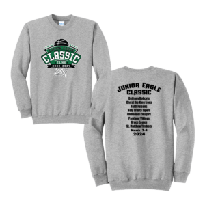 "Junior Eagles" Port & Company® Core Fleece Crewneck Sweatshirt