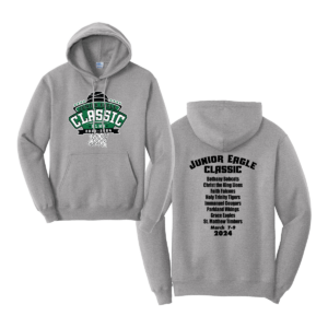 "Junior Eagles" Port & Company® Core Fleece Pullover Hooded Sweatshirt