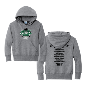"Junior Eagle" Port & Company® YOUTH Core Fleece Pullover Hooded Sweatshirt