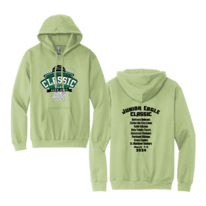 "Junior Eagles" Gildan Adult Softstyle® Fleece Pullover Hooded Sweatshirt