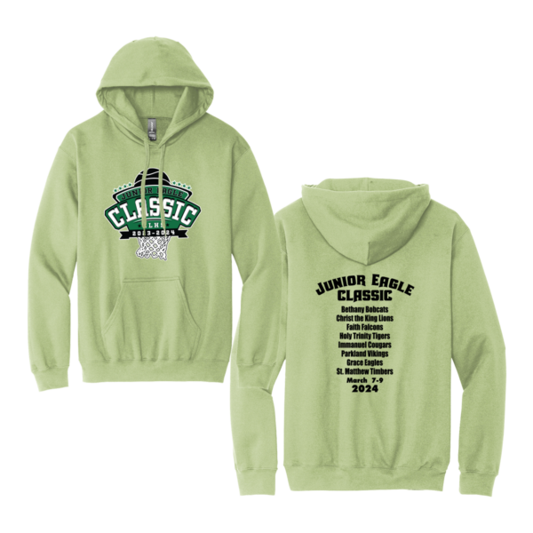 "Junior Eagles" Gildan Adult Softstyle® Fleece Pullover Hooded Sweatshirt