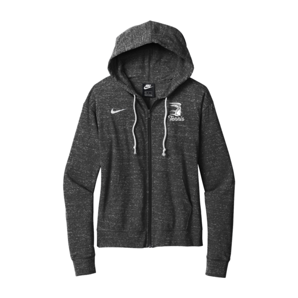 "Longmont" Nike Ladies Gym Vintage Full-Zip Hoodie - Image 2