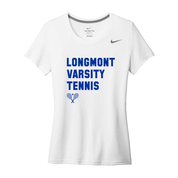 "Longmont" Nike Ladies Team rLegend Tee - Image 4