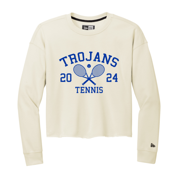 "Longmont" New Era® Ladies Tri-Blend Fleece Crop Crew