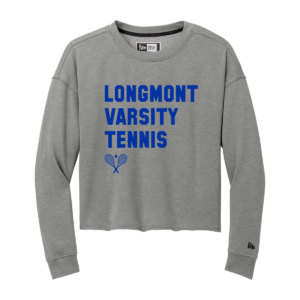 "Longmont" New Era® Ladies Tri-Blend Fleece Crop Crew