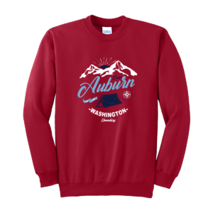Port & Company® Essential Fleece Crewneck Sweatshirt - Camp Auburn