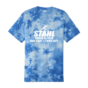 Stahl JR High T&F Port & Company ® Crystal Tie-Dye Tee