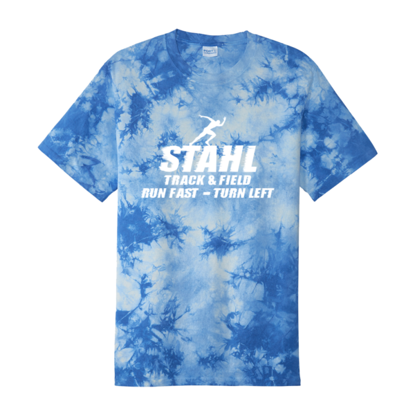 Stahl JR High T&F Port & Company ® Crystal Tie-Dye Tee