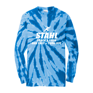 Stahl JR High T&F Port & Company® Tie-Dye Long Sleeve Tee