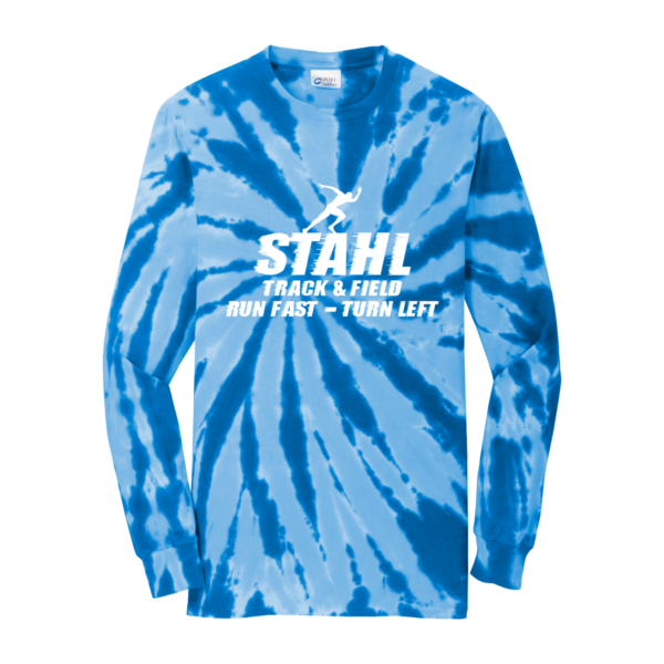 Stahl JR High T&F Port & Company® Tie-Dye Long Sleeve Tee