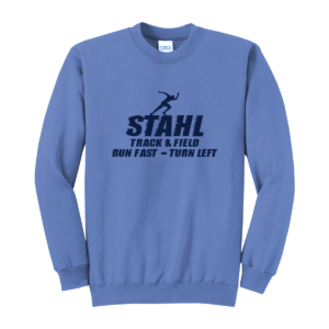 Stahl Jr. High T&F Port & Company® Core Fleece Crewneck Sweatshirt