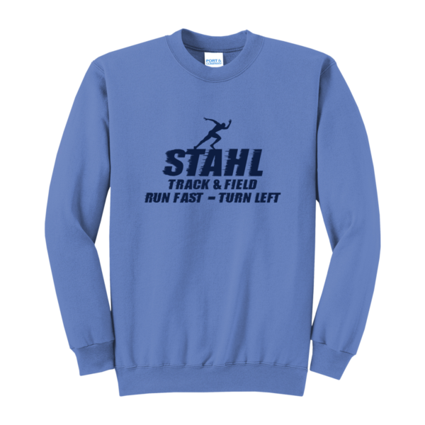 Stahl Jr. High T&F Port & Company® Core Fleece Crewneck Sweatshirt