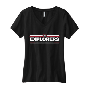 Washington Elementary Volunteer Knitwear™ Women’s Daily V-Neck Tee