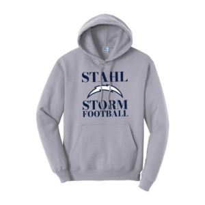 Stahl Football Port & Company® Core Fleece Pullover Hooded Sweatshirt