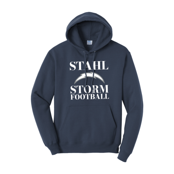 Stahl Football Port & Company® Core Fleece Pullover Hooded Sweatshirt - Image 2