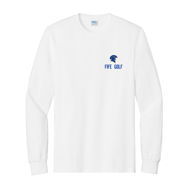 Fife Golf Port & Company® Long Sleeve Essential Tee - Image 2